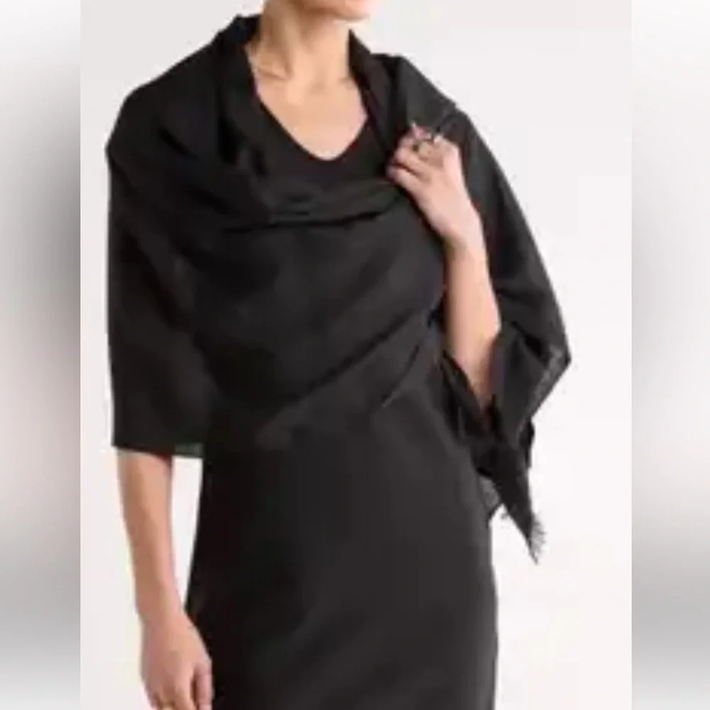 Calvin Klein Classic Black‎ Men's Scarf